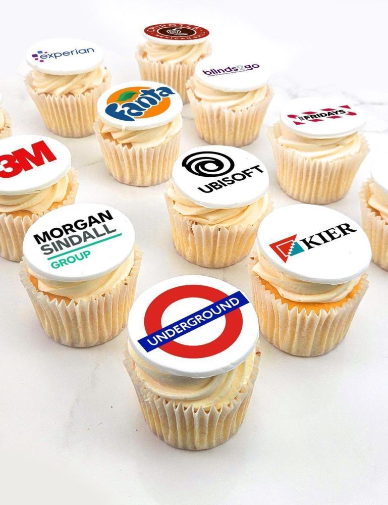 corporate cupcake customised | bakerdays