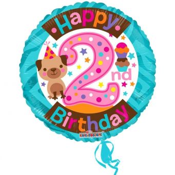 2nd Birthday Party Balloon