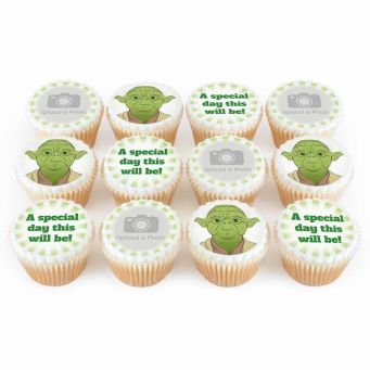 12 Green Master Photo Cupcakes