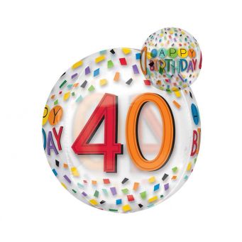 Happy Birthday 40th Balloon