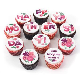 12 Mother's Day Cupcakes