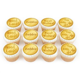 12 Good Luck Medal Cupcakes