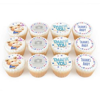 12 Thank You Ted Cupcakes