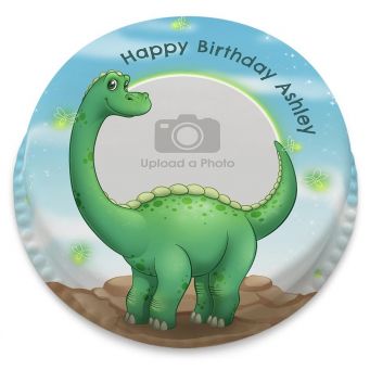 Great Dinosaur Photo Cake