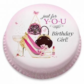 Birthday Girl Treat Cake