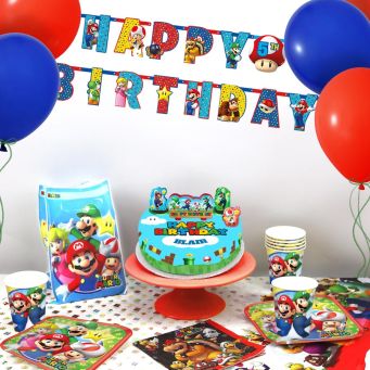 Super Mario Cake & Party Box