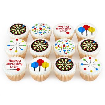 12 Darts Cupcakes
