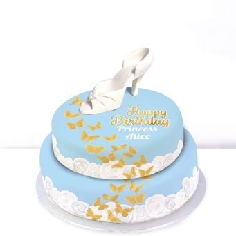 Disney Cinderella Shoe Cake