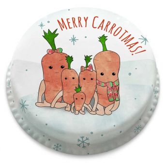 Happy Carrotmas Cake