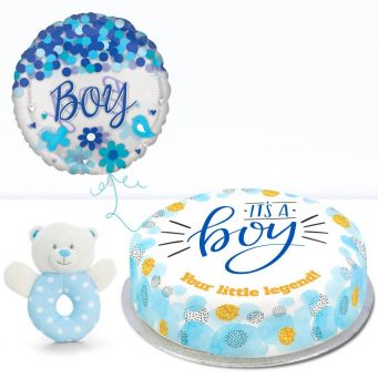 Welcome Baby Boy! Gift Set