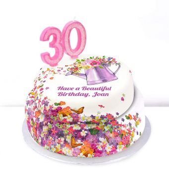 30th Birthday Gardening Cake