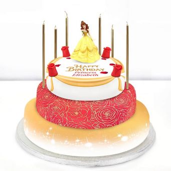 Disney Belle Cake