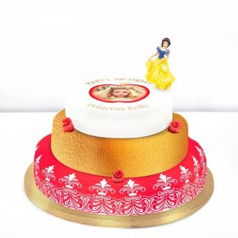 Disney Snow White Photo Cake