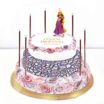 Disney Rapunzel Cake