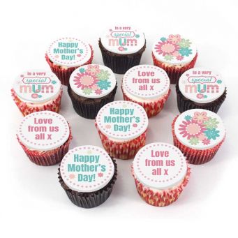 12 Special Mum Cupcakes