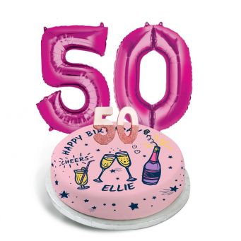 50th Birthday Bubbly Gift Set