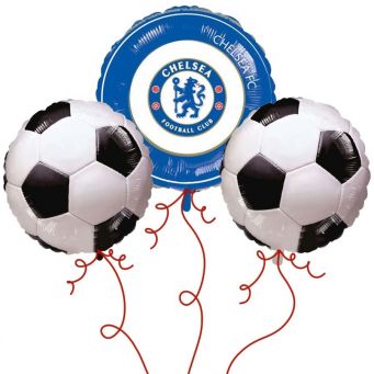 Chelsea FC Balloon Bouquet
