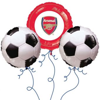 Arsenal FC Balloon Bouquet