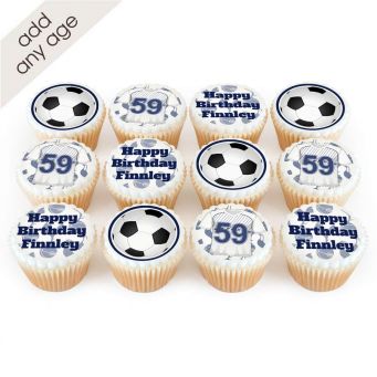12 Tottenham Themed Cupcakes