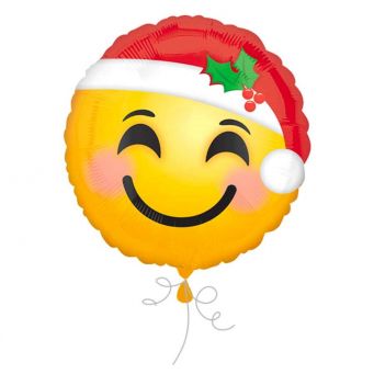  Santa Emoji Balloon
