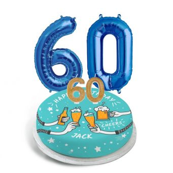 60th Birthday Cheers Gift Set
