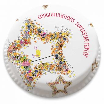 Congrats Superstar Cake
