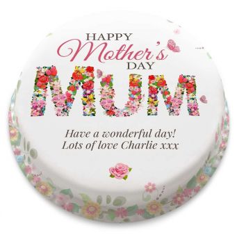 Floral Mum Cake