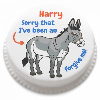 Donkey Apologies Cake