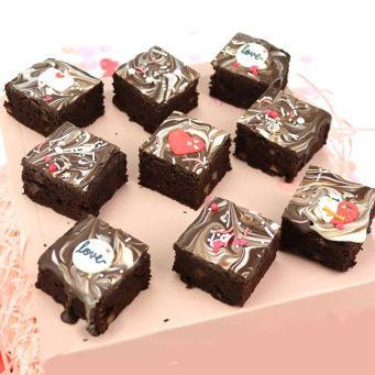 Limited Edition Valentines Brownies