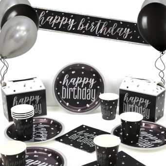 Black & Silver Party In A Box