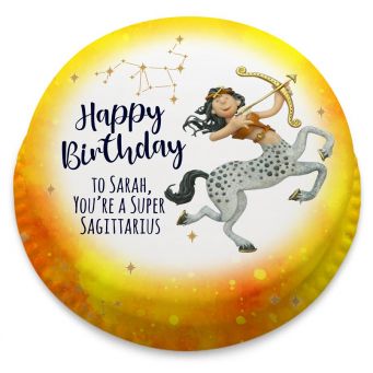 Sagittarius Birthday Cake