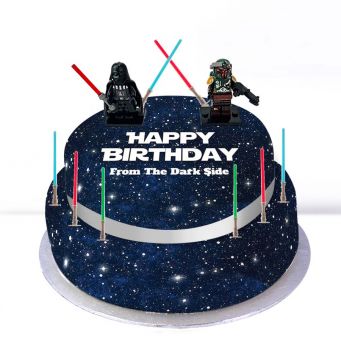 Star Wars Tiered Cake