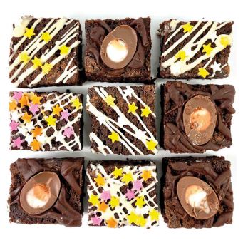 Limited Edition Mini Creme Egg Brownies