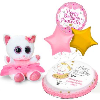 Princess Teddy Gift Set
