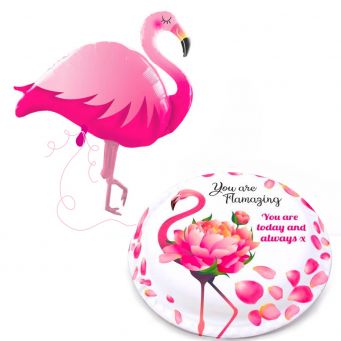 Flamingo Loves You Gift Set
