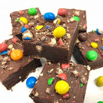 Limited Edition M&M Brownies