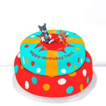 Tom And Jerry Surprise Cake