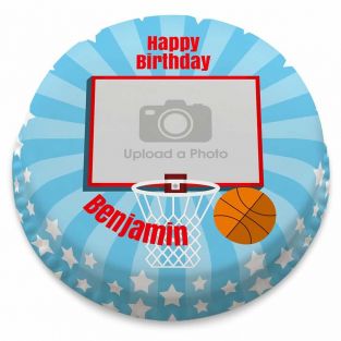 Basketball Birthday Cake 
