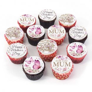 12 For Mum Cupcakes