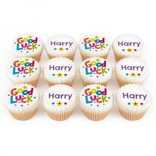 12 Good Luck Star Cupcakes