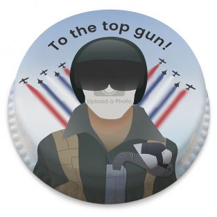 Top Gun Photo Cake