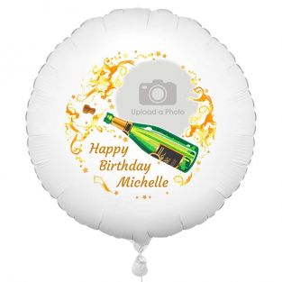 Champagne Photo Balloon