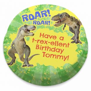 T-Rex-Ellent Birthday Cake
