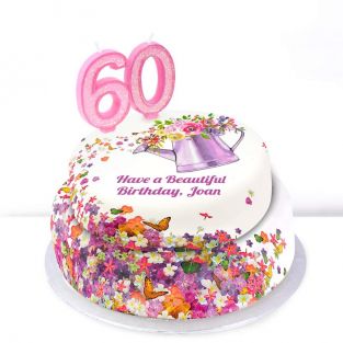 60th Birthday Gardening Cake
