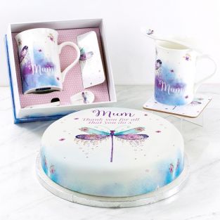Dragonfly Cup Gift Set
