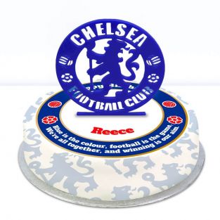 Chelsea Themed Topper Cake