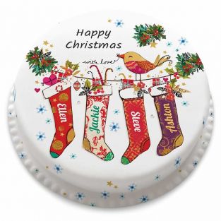 Christmas Stockings Cake