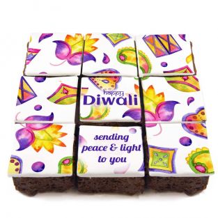 Diwali Peace Brownies