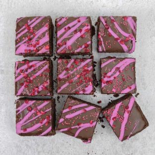 Limited Edition Mum Hearts Brownies