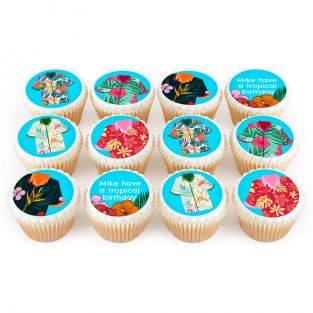 12 Butterfly Cupcakes
